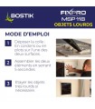 Bostik mastic Fixpro MSP 118 - fixation objets lourds 290 ml