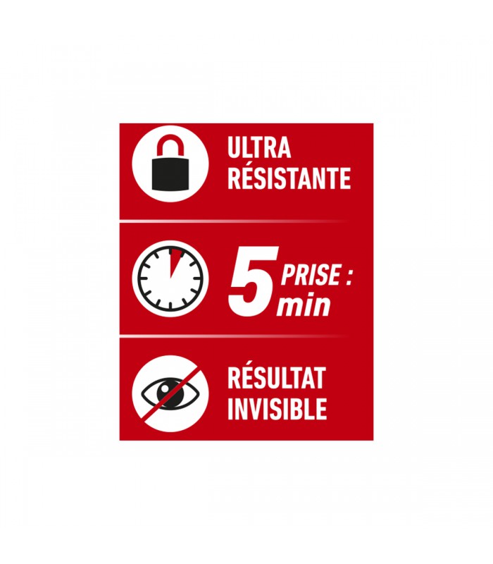 Colle Epoxy rapide 2x15ml Tube