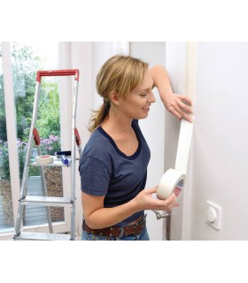 Lot de 2 rouleaux de masquage Crème 50m x 30mm + 1 gratuit