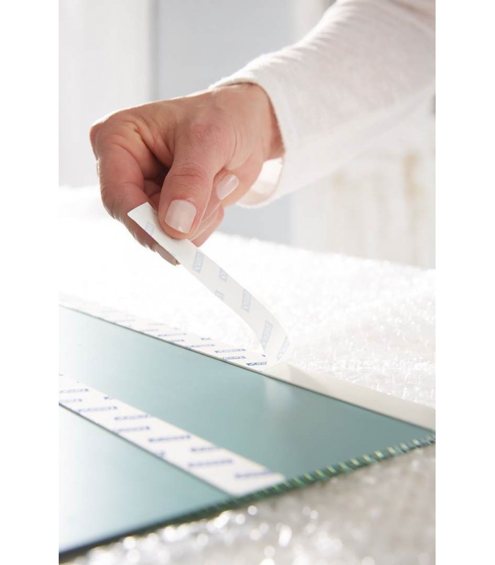 Adhésif fixation spécial miroirs 5m x 19mm