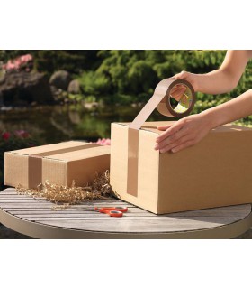 Adhésif d'emballage cartons Ecologique 40m x 50mm