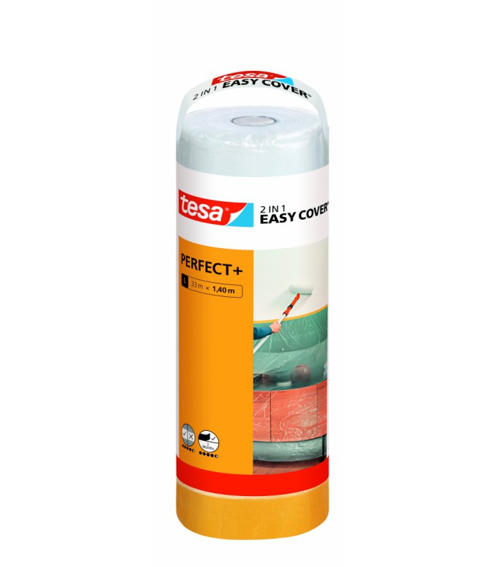 Tesa Masker Easy Cover 2 en 1 Perfect+ 33MX1,40M