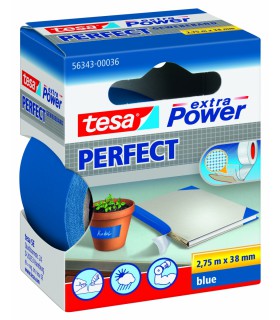 Ruban de réparation Tesa Extra Power bleu 2,75m x 38mm