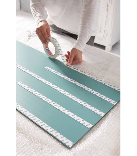 Adhésif de fixation objets spécial miroirs 1,5m x 19mm