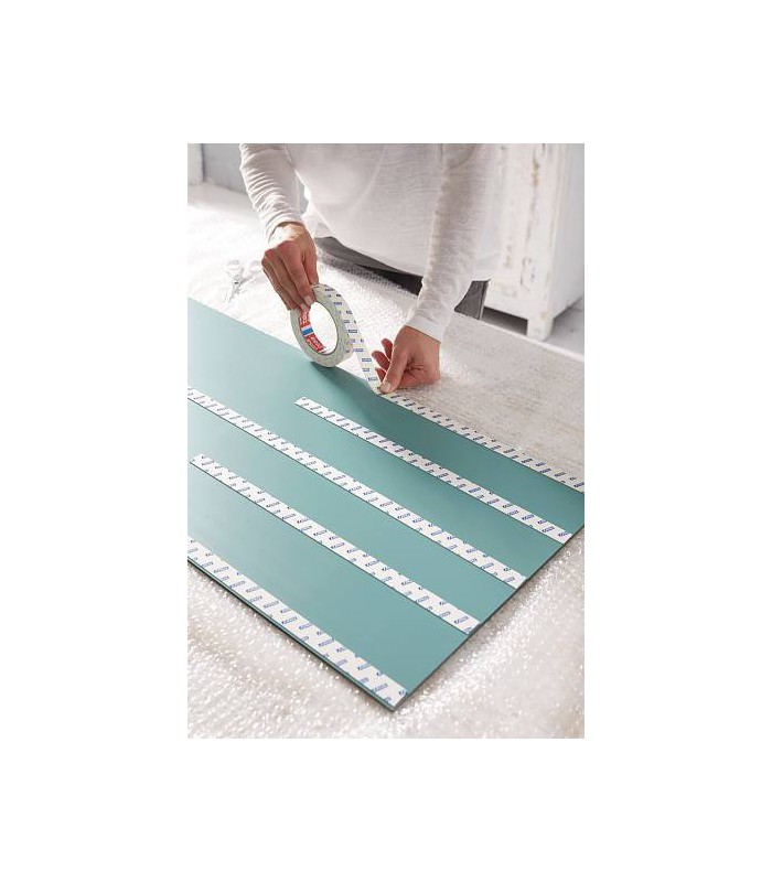 Adhésif de fixation objets spécial miroirs 1,5m x 19mm