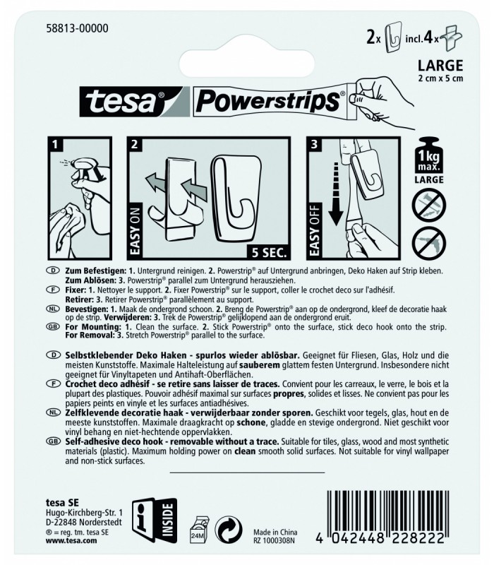 CROCHETS DECO.TRANSPARENT 58813