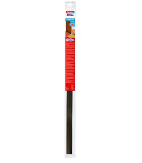 Bande calfeutrage bas de porte gris 1m x 37mm x 12mm TESA