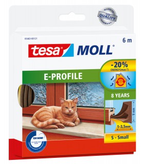 Joint en caoutchouc calfeutrage Energie porte et fenêtres 6m TESA