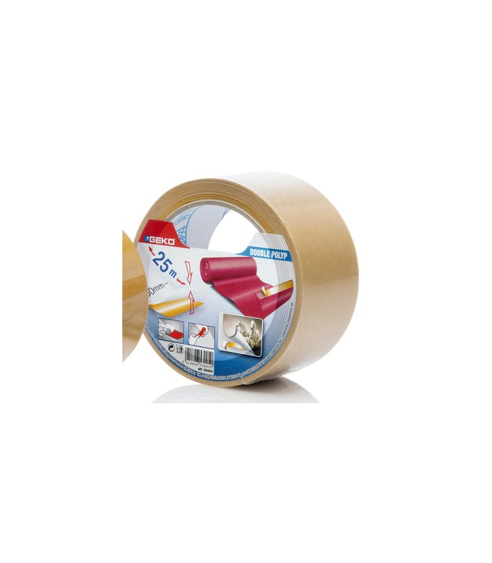 DOUBLE FACE POLYPROPYLENE 25MX50MM