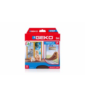 Joint d'Isolation - EDPM - P-Profile - Marron - 6M