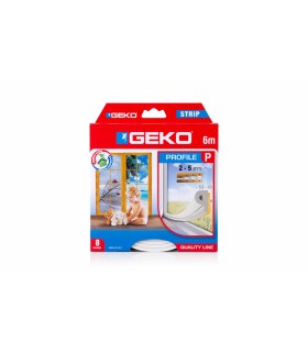 Joint d'Isolation - EDPM - P-Profile - Blanc - 6M