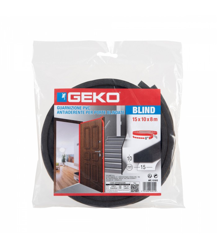 Profilé PVC Haute Densité Auto-Adhésif 15mm X 10mm X 8M