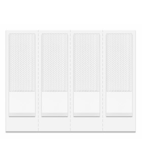 Languette adhésive cadre Tesa Powerstrips Click 77722 4x2L