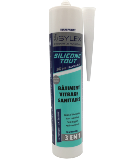 Mastic Sylex SX 640 Silicone 3 en 1 Silicone Tout 280ml