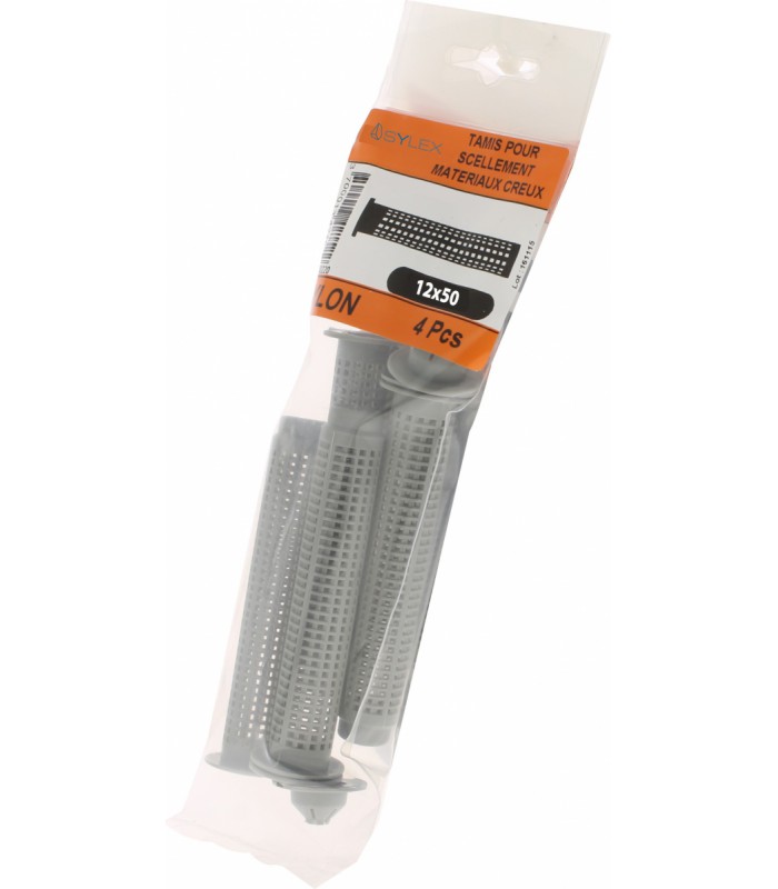 Lot de 4 tamis pour Scellement chimique 12x50