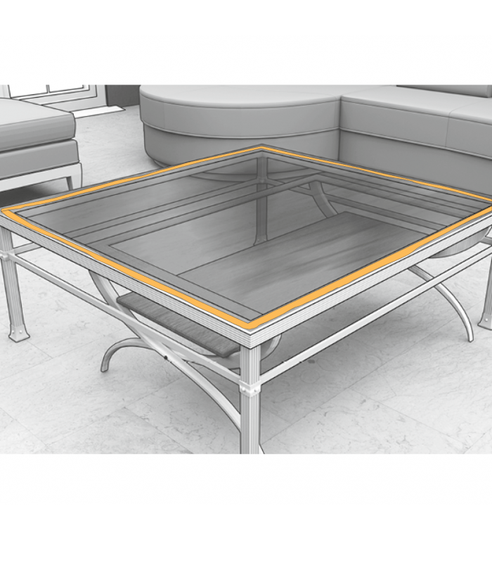Sikaflex 142 Crystal Clear Mastic Colle transparent