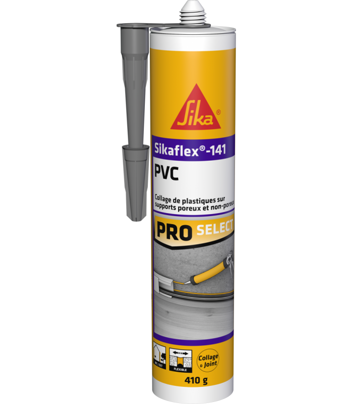 Sikaflex 141 PVC Mastic Colle souple 380g