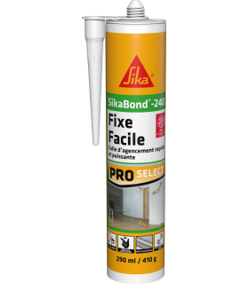 Sikabond 240 Fixe et Facile Blanc 290 ml