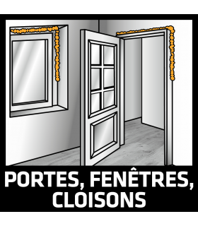 Sikaseal 185 mastic menuiserie