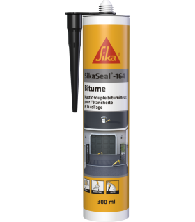 Mastic Colle Sikaseal 164 Bitume Noir