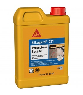 Sikagard 221 - Protection imperméabilisant hydrofuge façade Incolore