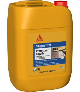 Sikagard 221 - Protection imperméabilisant hydrofuge façade Incolore