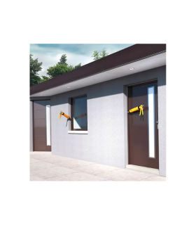 Sikaseal 185 Mastic joints menuiserie blanc PVC 300 ML