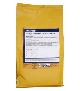 Sikawall Lissage Enduit de Finition poudre 4kg Blanc