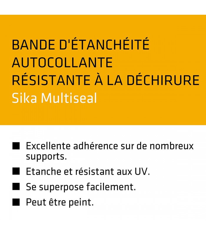 Sika MultiSeal Bande d'étanchéité bitumeuse 200mm x 10m
