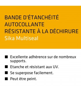 Sika MultiSeal Bande d'étanchéité bitumeuse 200mm x 3m