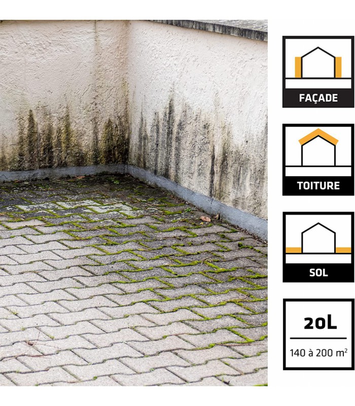 Sikagard 120 - Stop Vert Traitement algicide et fongicide