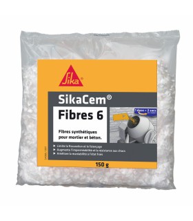 SikaCem Fibres synthétiques 6mm 150g