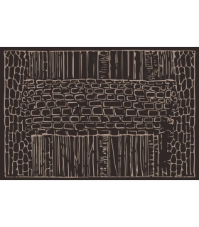 Set de table vinyle Zebrine 32x49cm