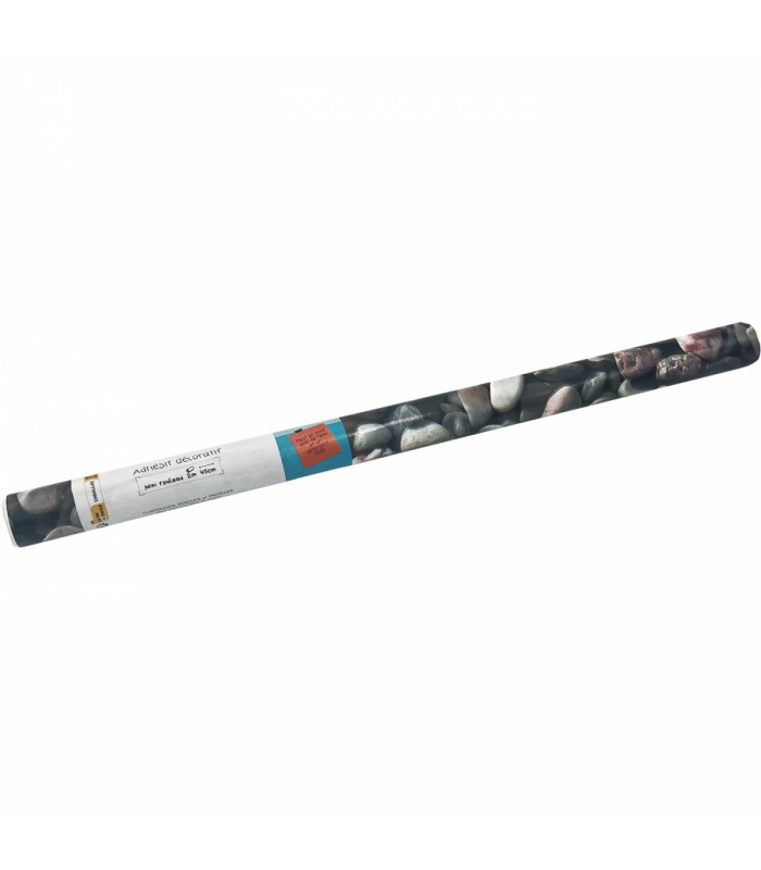 Adhésif Imprimé Galet 45cm x 2m