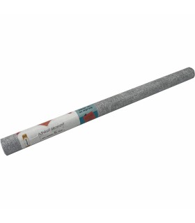 Adhésif Imprimé Lin Gris 45cm x 2m