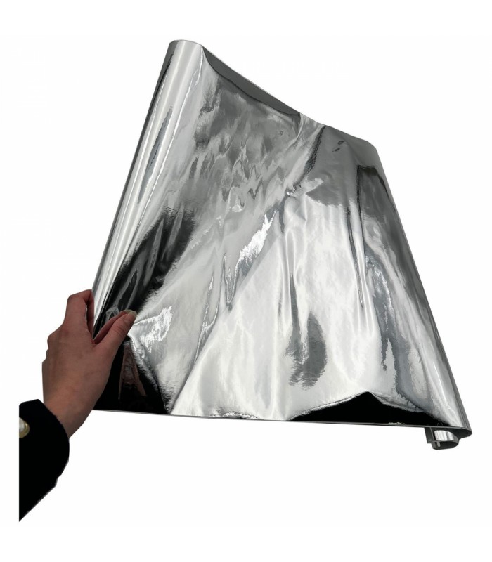 Adhésif Effet Métallisé Argent 45cm x 1,5m