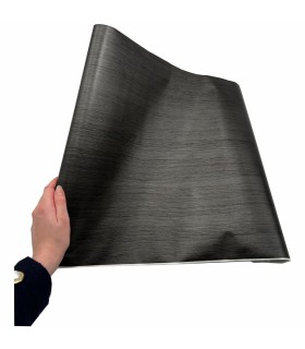 Adhésif Effet Métallisé Wengé Alu 45cm x 1,5m