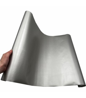 Adhésif Effet Métallisé Acier Alu 45cm x 1,5m
