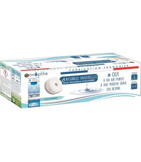 Recharge galet pour absorbeur d'humidité 500g x6 Neutre