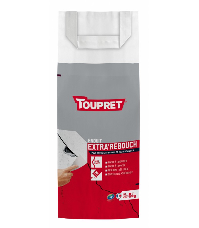 Toupret enduit de rebouchage Extra'Rebouch poudre