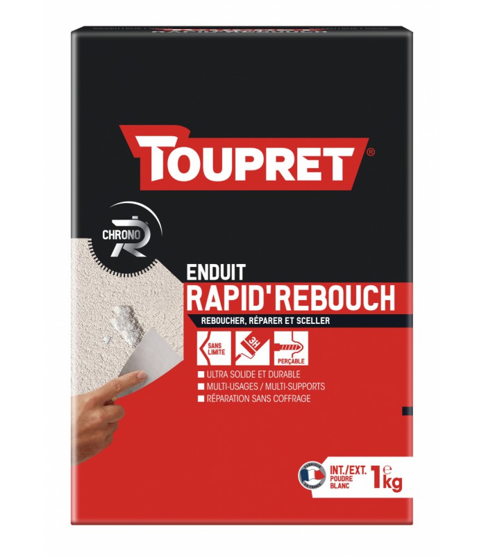 Toupret enduit Rapid'Rebouch poudre
