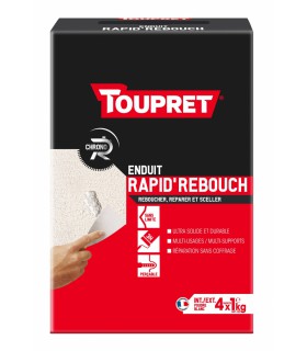Toupret enduit Rapid'Rebouch poudre