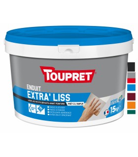 Enduit Extra'Liss pâte Toupret extra