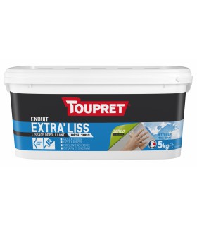 Toupret Enduit Extra'Liss Dépolluant pâte 5 kg
