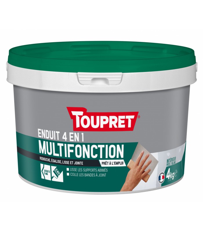 Toupret Enduit multifonction 4 en 1 pâte