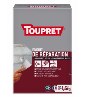 Toupret Enduit de réparation poudre boite