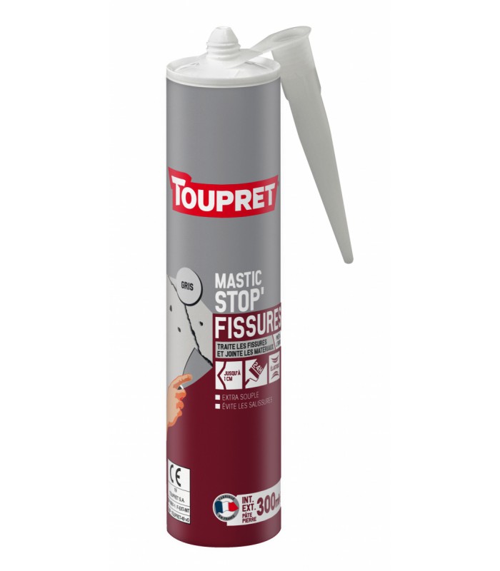 Toupret Mastic Stop Fissures pour façade 300g