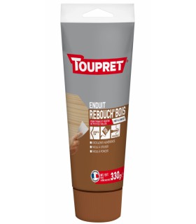 Toupret Enduit de rebouchage Rebouch'Bois en pâte tube