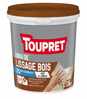 Enduit de lissage bois Toupret prêt à l’emploi Finition