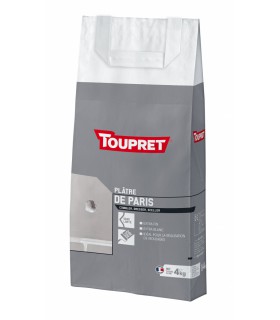 Plâtre de Paris en sac Toupret extra fin